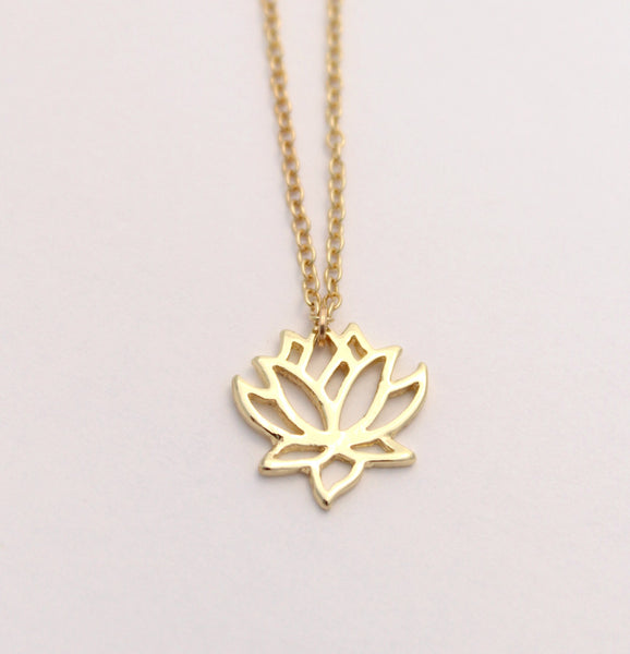 Lotus Flower Necklace | Lotus Jewelry