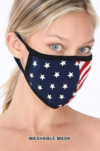 American Flag Face Mask