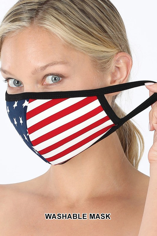 American Flag Face Mask