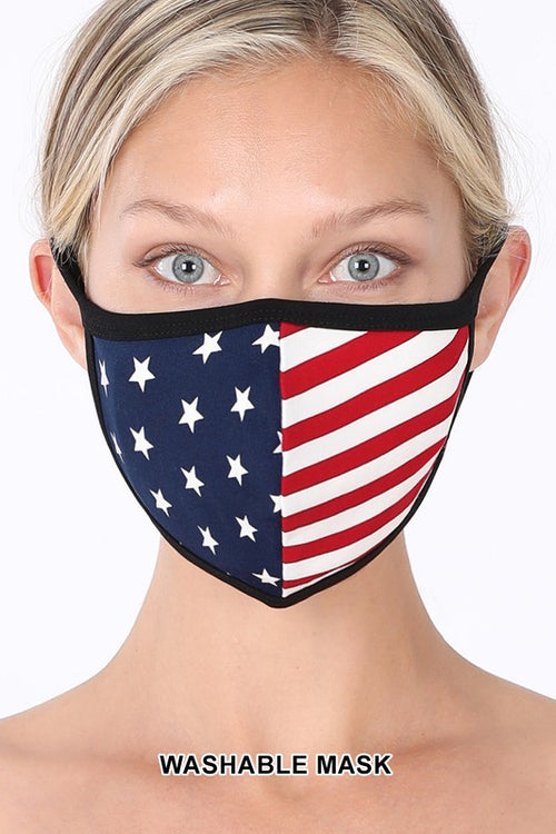 American Flag Face Mask