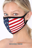 American Flag Face Mask