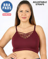 Padded Strappy Bralettes | Plus Size