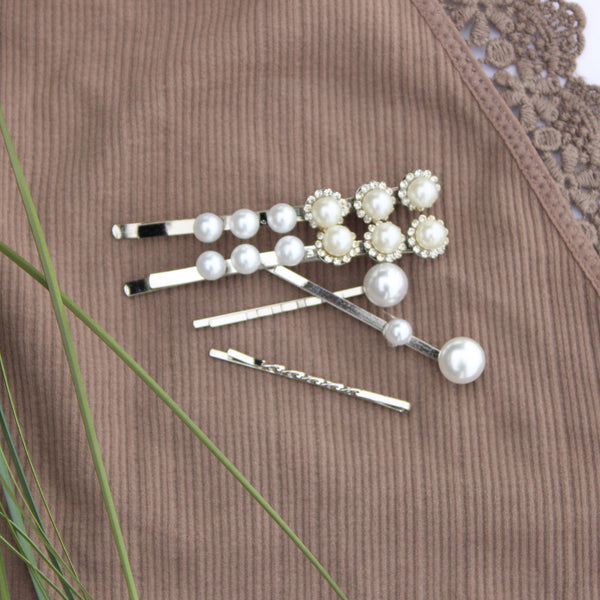 Pearl Bobby Pin Set | Hair Bobby Pins