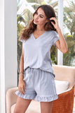 Payton Lounge & Pajama Shorts Set