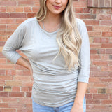 Shirred Waist Top