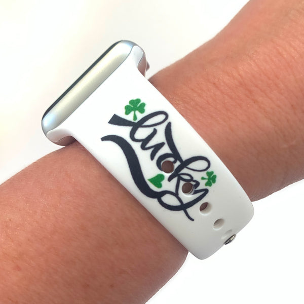 St. Patrick's Day Watch Band Charms, Watchband Studs, Apple Watch Char –  Riding on Inspiration