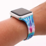 Tie Dye and Printed Slim Apple Watch Bands
