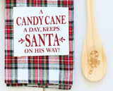 Neighbor Gift Kitchen Towel + Spoon Set