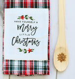 Neighbor Gift Kitchen Towel + Spoon Set
