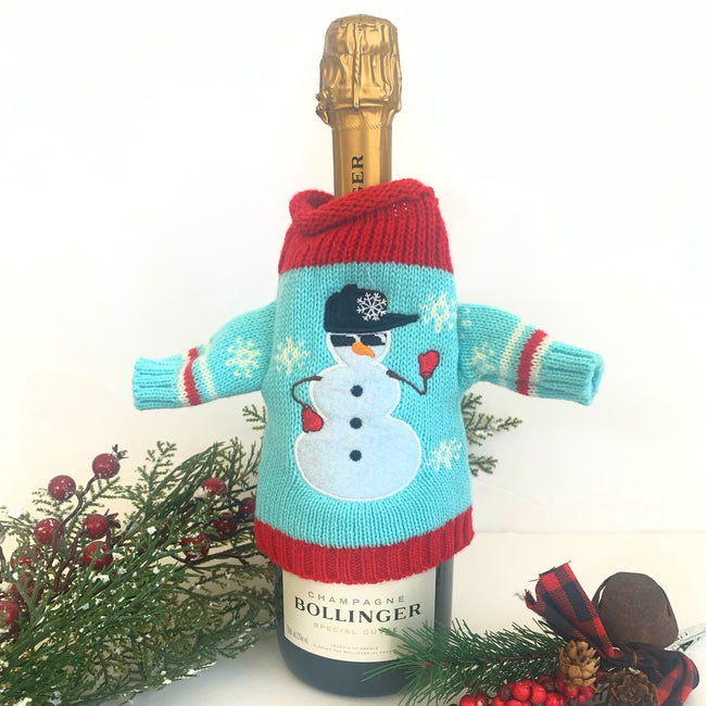 Ugly Sweater Wine Bottle Covers